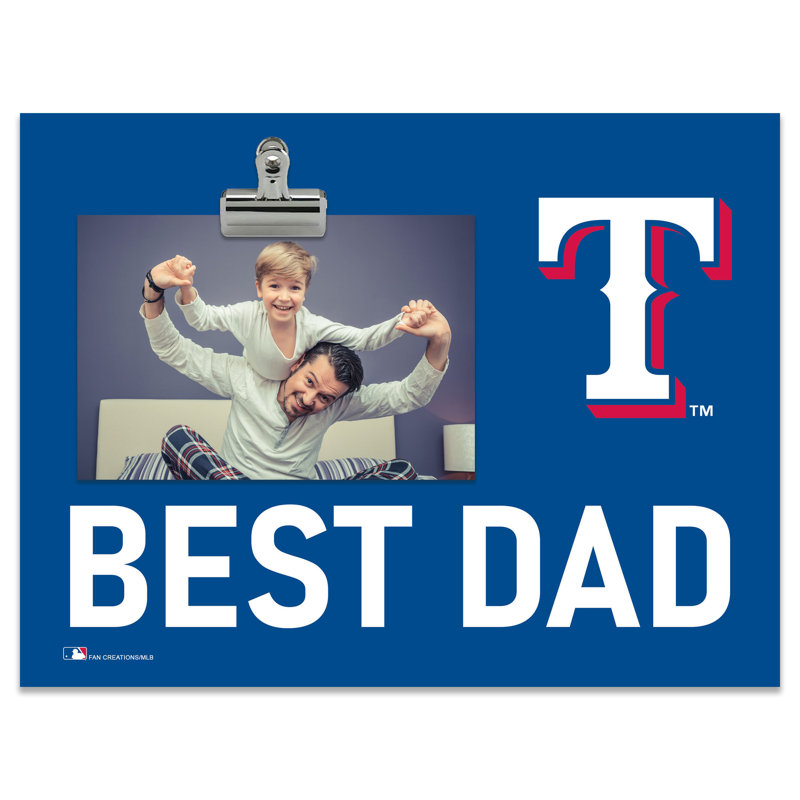 Cadre lumineux Texas Rangers - «Best Dad»