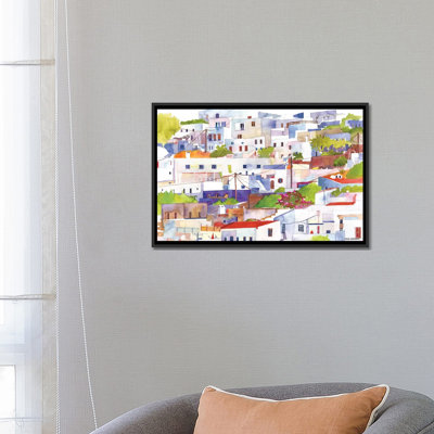 «Lindos» par Maja Wronska, impression sur toile