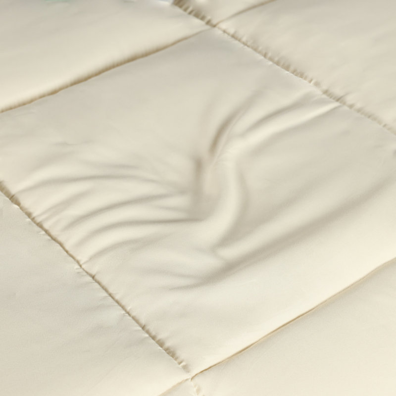 Ivory Twin Reversible Down Alternative Microfiber Comforter