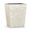 White Agate Waste Basket