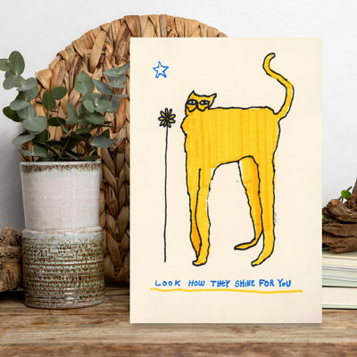 Look How They Shine For You by EDEN KALIF - Wrapped Canvas Print