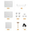 40 Pair Stackable Shoe Storage Cabinet-1302900120
