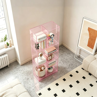 Tiered Acrylic Display Bookcase