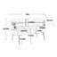 Chaise d'appoint avec pieds dorés-1530319127