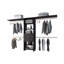 Système d'organisation modulaire pour placard avec tringles suspendues Wengue-779635348