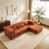 Tissu orange