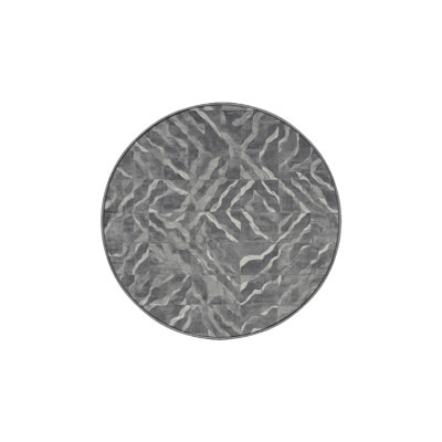 Machine Washable Gray Area Rug