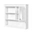 Armoire de rangement 32 po pour salle de bain avec miroir, 4 tablettes murales, rangement pour miroir, propre-722758113