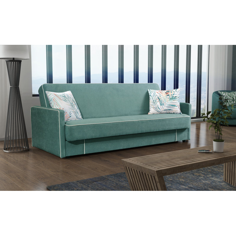Learah 3 Seater Sofa Bed, Chocolate