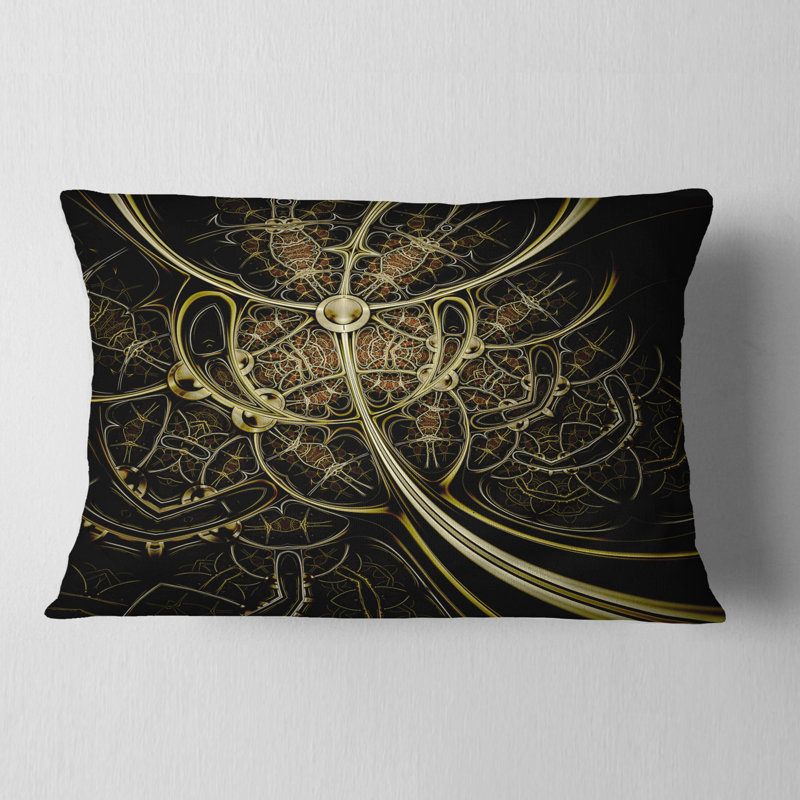 Abstract Reversible Throw Pillow