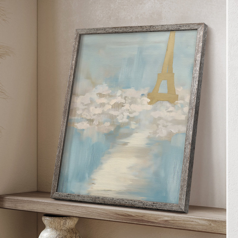 Reproduction encadrée FLORAL Series Dxxxi - bois massif, H 15 po x l 12 po