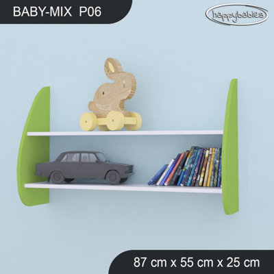 2 Piece Industrial Pipe Shelves