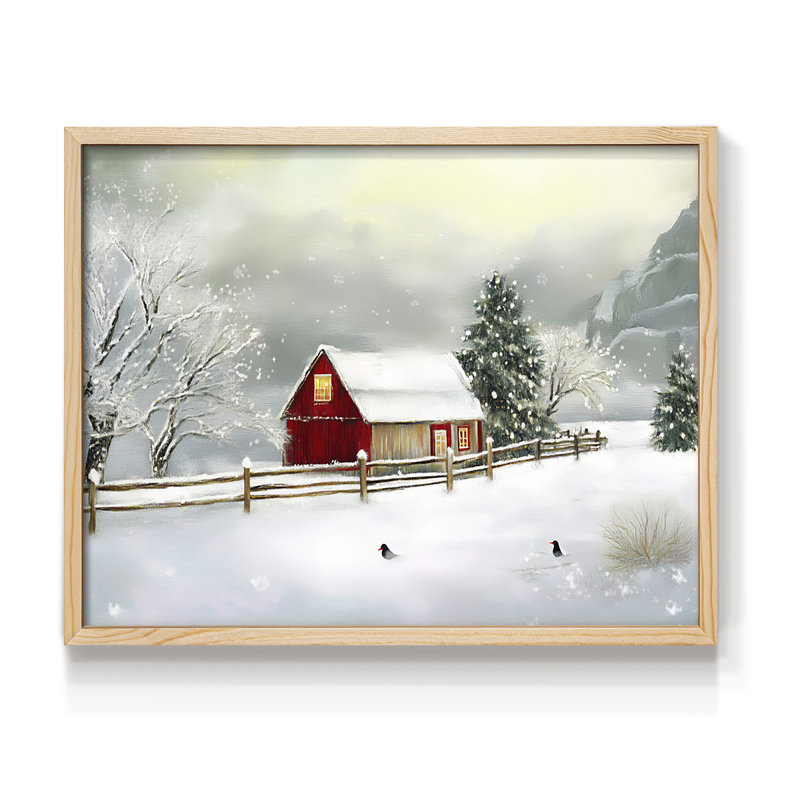 Art de Noël - Dccxxxxxxxxxxxxxxx, H 8 po x l 10 po, Naturel