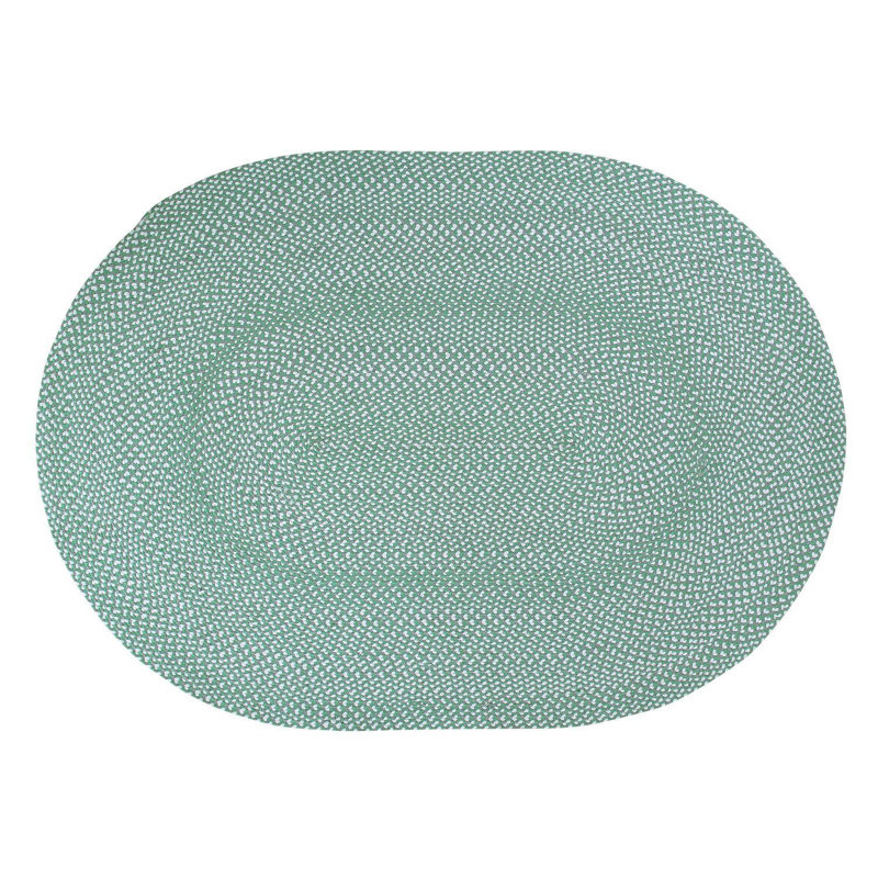Tatums Checkered Indoor Rug, Oval 8' x 10'