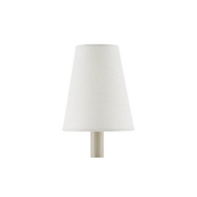 6'' H x 5'' W Grasscloth Empire Candelabra Shade