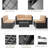 Emilienne PE Wicker 6-Person Patio Conversation Set-1787160681-1851490613