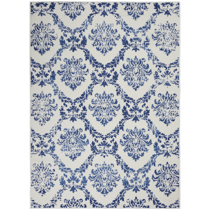 Tapis ivoire Harriet Botanical Farmhouse, Rectangle 4 pi x 6 pi