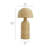 Briar Rattan Table Lamp In Natural