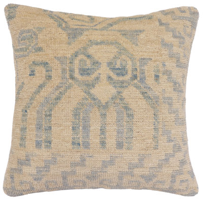Housse et insert de coussin carré 100% laine