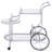 3-Tier Serving Cart with Casters