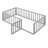 Wood Daybed Frame With Fence-1407975005-1407975009