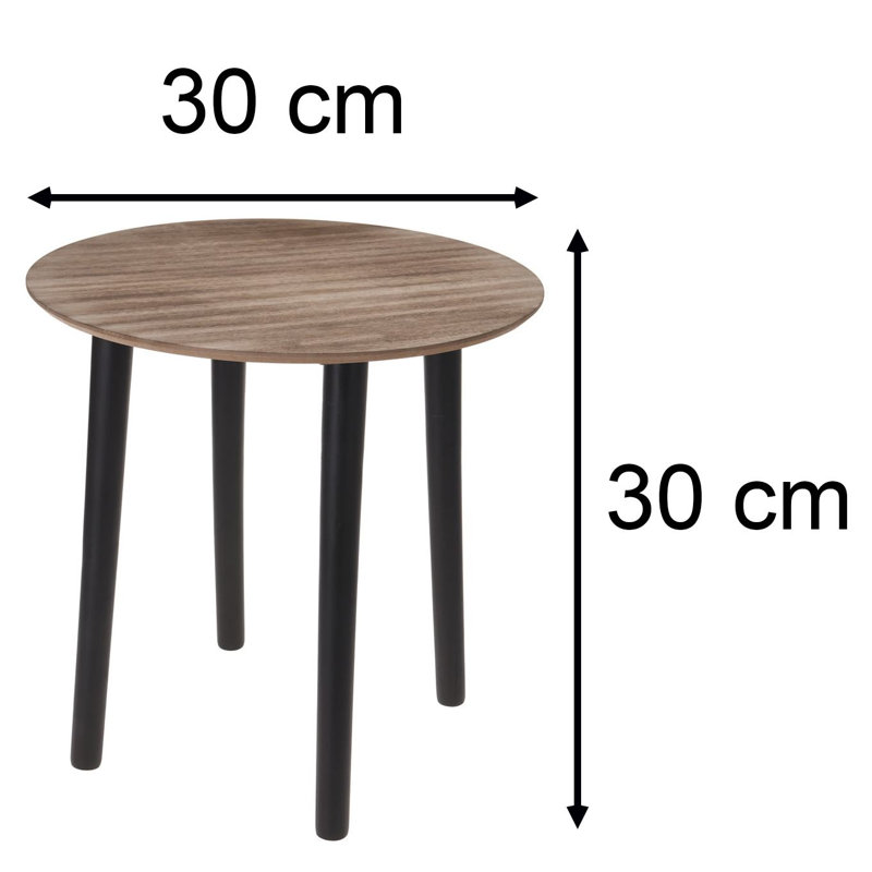 Ambiance Side Table 40 x 40cm MDF, 30 x 30 cm