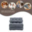 Canapé-lit pliant, canapé-lit convertible avec matelas pliable avec coussin de dossier et support pour le dos-1546936142