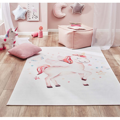 No Pattern And Not Solid Colour Flatweave Beige Area Rug