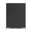 Besiana 3 Door Manufactured Wood Wardrobe-1557452185