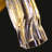 33.5" Modern Gold Rectangle Chandelier-249224877-249224874