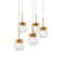 Double Bubble LED Multi-Light Pendant