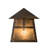 Rustic Lodge Solid Brass Wall Light-1145520311