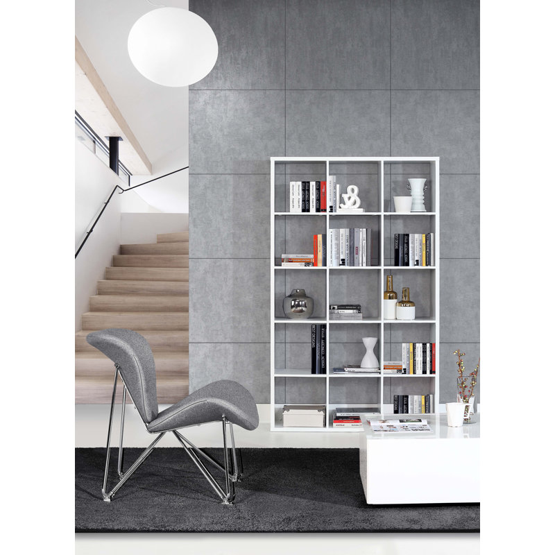 Paterson 176.3cm H x 107.2cm W Cube Bookcase
