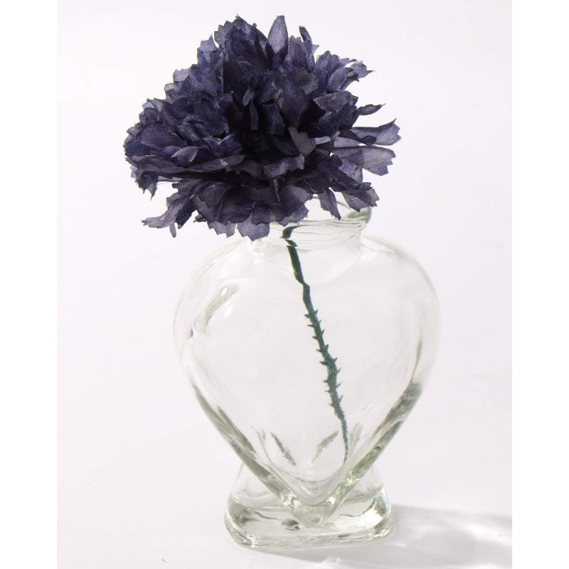 Pot de fleurs en soie, Bleu marine