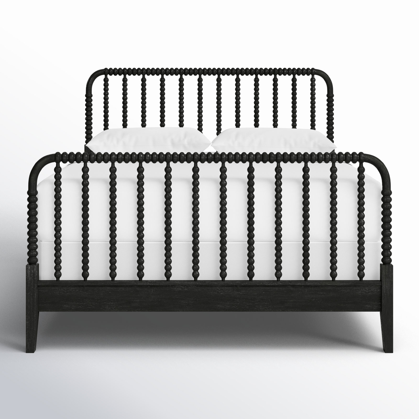 Louisa Bed, Queen, Antique Black