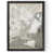 Toile avec encadrement ébène