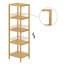 Dingler Bamboo Freestanding Bathroom Shelves