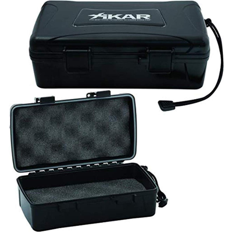Étui de transport Ivy Bronx Cigare, peut contenir 10 cigares, Noir