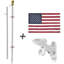 Ensemble de drapeaux en polyester 72 po x 60 po Suzan