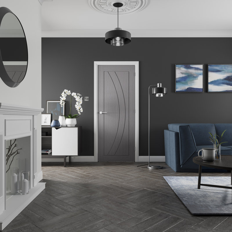 Salerno Internal Door Prefinished, 2040mm H x 826mm W x 40mm D