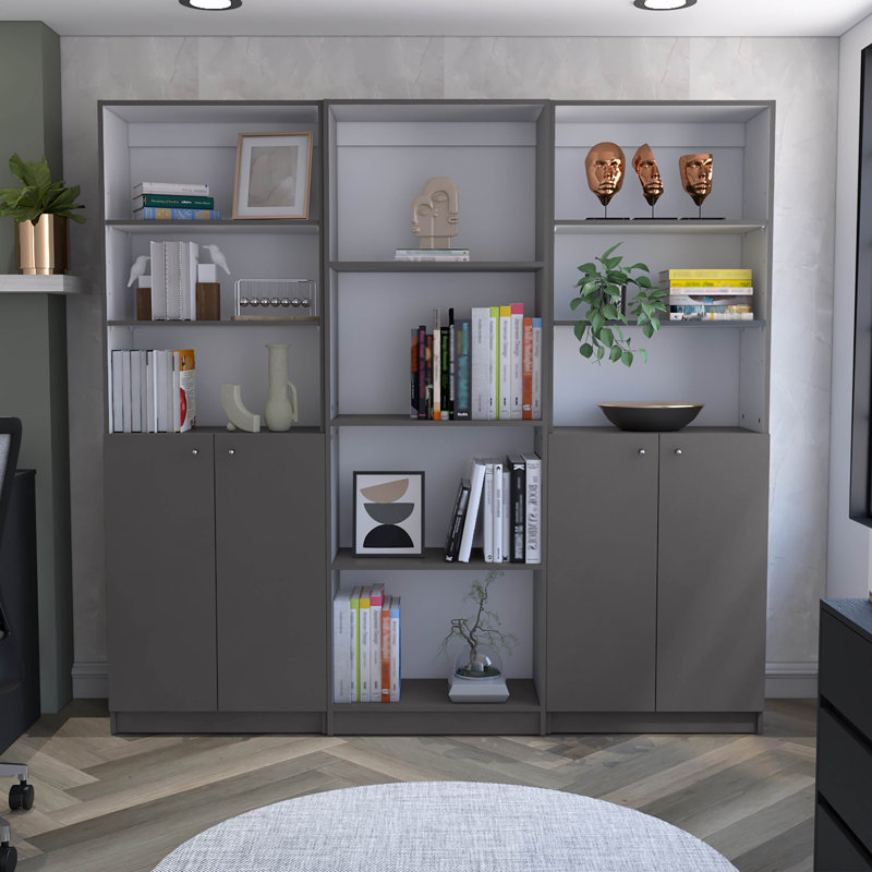 Britnai Etagere Storage Bookcase