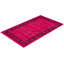 Tapis unique sur mesure 3 pi 2 po x 5 pi 5 po rose