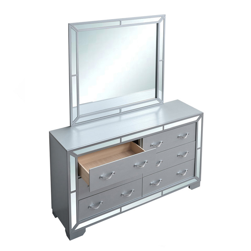Commode Murry G004800-D (sans miroir), argent