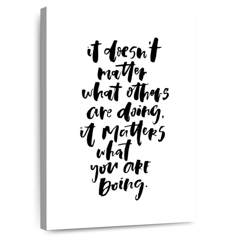 It Doesn't Matter, 30" H x 20" W