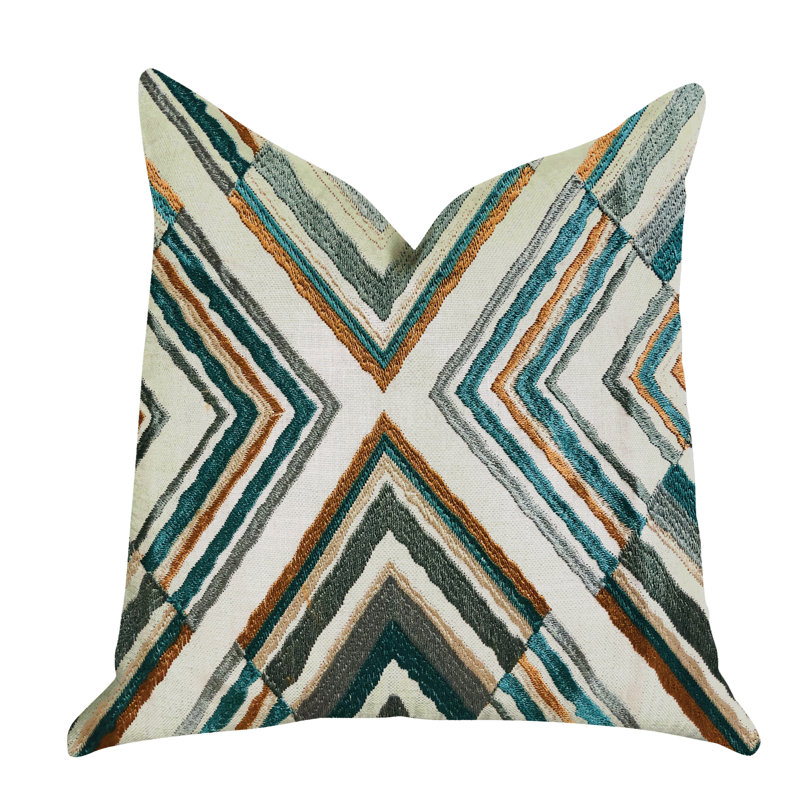 Oreiller de luxe Crescent Peak, 26 po x 26 po, Oreiller européen