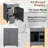 24'' Single Bathroom Vanity with Ceramic Top-948129360
