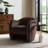 Compose Performance Velvet Accent Chair In Mulberry-105239634