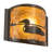 Lininger Steel Flush Mounted Sconce
