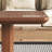Walnut Solid Wood Rectangular Coffee Table-836769060