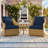 22"W X 24"D Outdoor Deep Seat Cushion Set Outdoor Seat/Back Cushion-982000937